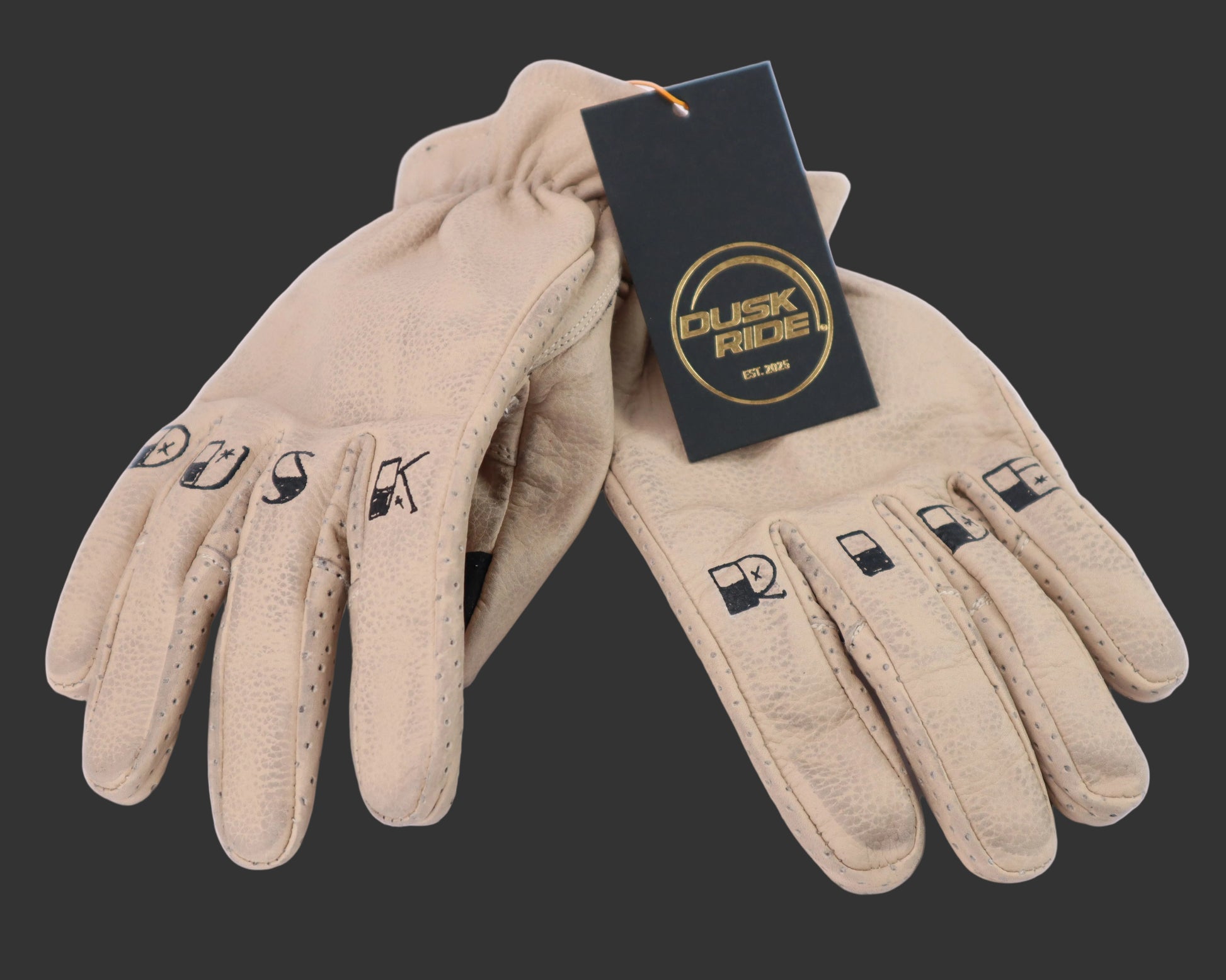 motorrad handschuhe stinken DUSK RIDE Premium Leder Motorrad Handschuhe – Beige inkl. Wax – Dusk Ride