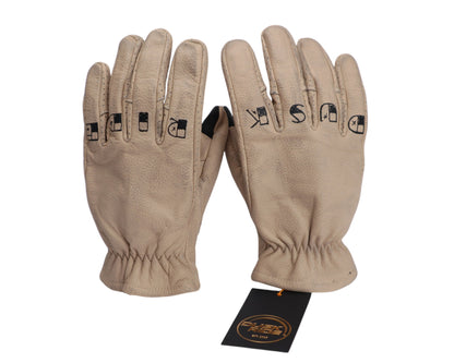 Dusk Ride Premium Custom Motorcycle Gloves incl. Wax!!