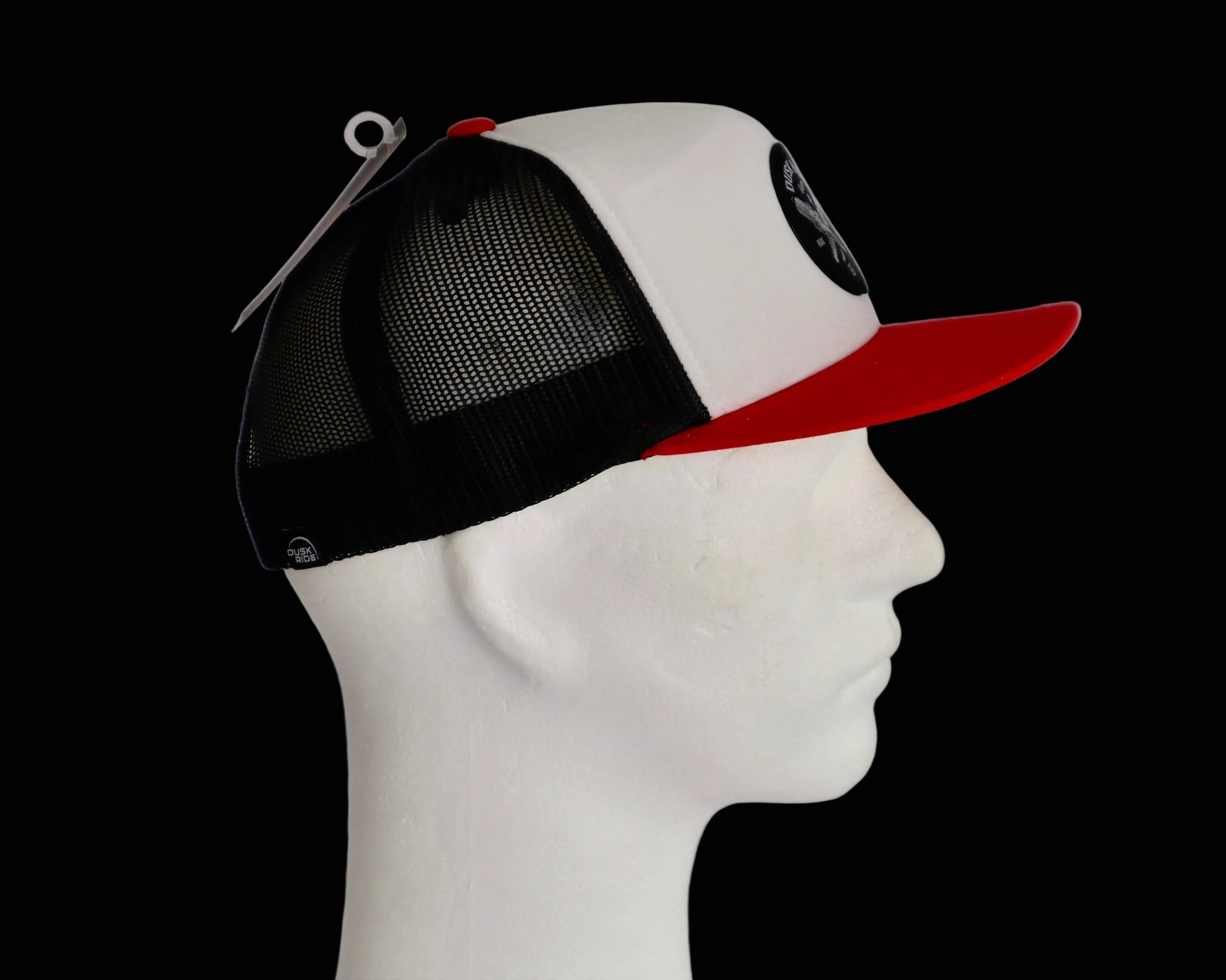 Dusk Ride Original Snap Back Trucker Cap incl. Patch "Spark Plug"