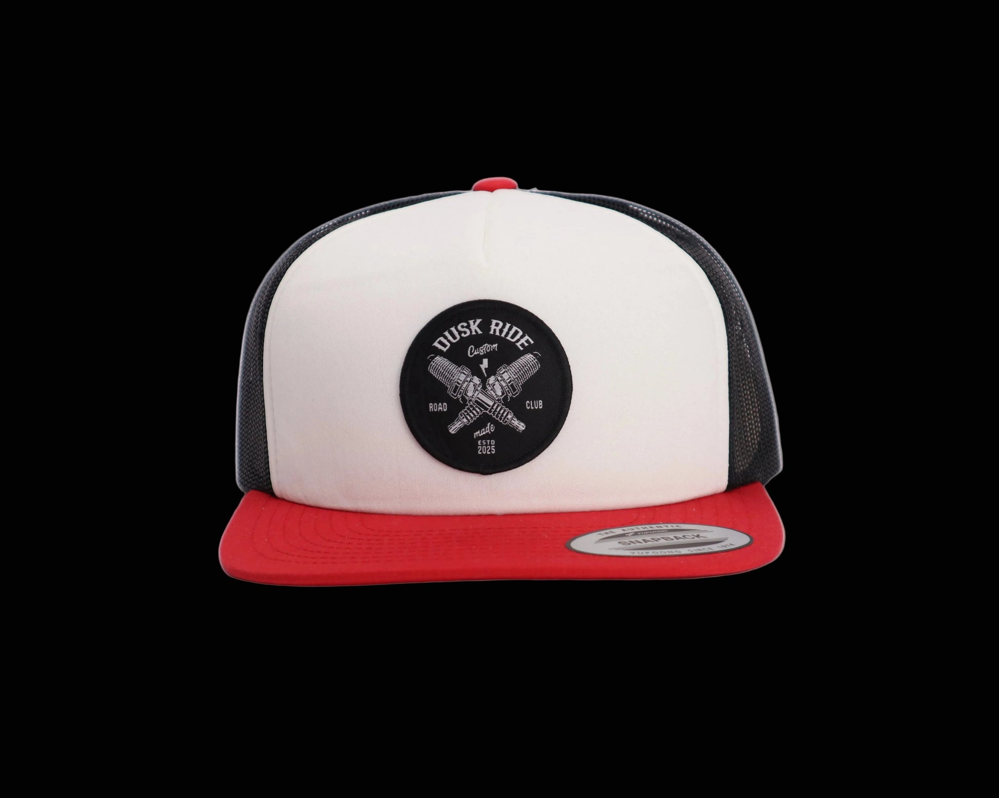 Dusk Ride Original Snap Back Trucker "Spark Plug"