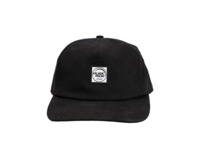 Dusk Ride "Mini Logo" Cap Organic Cotton black
