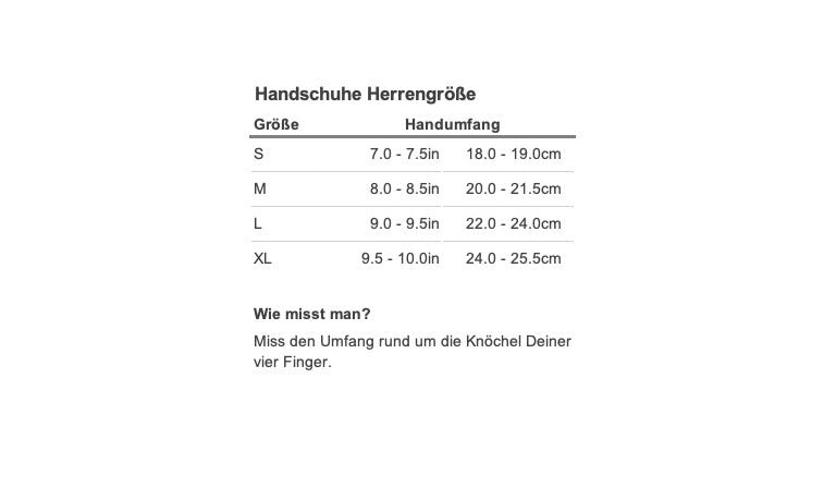 größentabelle handschuhe motorrad DUSK RIDE Premium Leder Motorrad Handschuhe – schwarz inkl. Wax – Dusk Ride